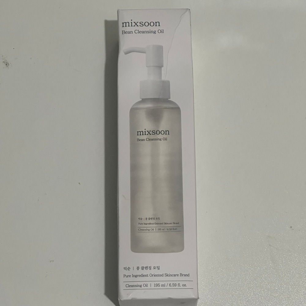 Mixsoon Bean Cleansing Oil‎ Pure Ingredient Oriented Skincare Brand 195ml